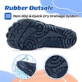 thumbnail image 4 of Stepedia Kids Water Shoes Wide Toe Box Barefoot Quick Dry Non-Slip Aqua Shoes for Boys Girls Beach Swimming Pool, Navy, 4 of 8