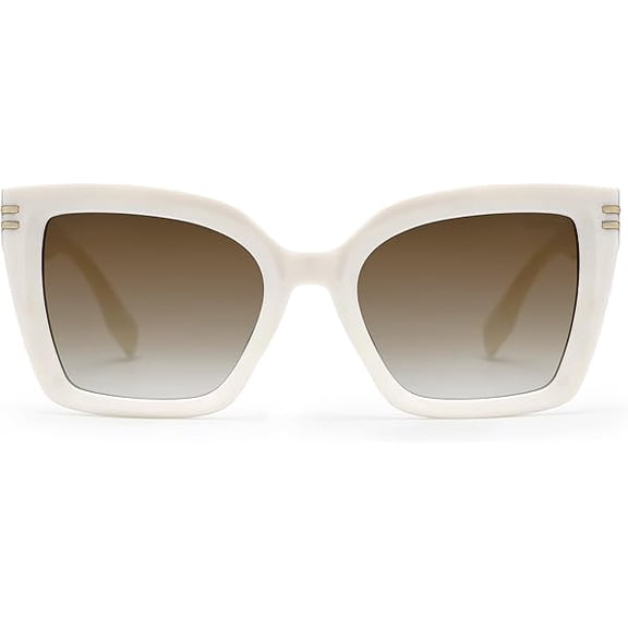 Retro Oversized Polarized Cat Eye Sunglasses Womens Vintage Shades Trendy Stylish Sunnies SJ2291