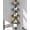 Black, variant on Rustproof Shower Corner Caddy Organizer for Bathroom, 4-Tier Adjustable Bathroom Shelf with Tension Pole, Solid Rack Ideal for Bathtub Storage, 34 to 116 Inch Height, Black
