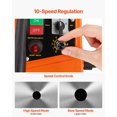 thumbnail image 6 of Magnetic Drill Press 1450W with 12800N Magnetic Force, 2" Max Boring Diameter, 10-Speed Adjustable 800RPM Portable Mag Drill for Steel Fabrication, Construction, Shipbuilding, and Industrial Use, 6 of 11