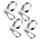 thumbnail image 1 of 4x Anillos para Asta de Bandera, Clips para Asta de Bandera, Piezas de Fácil Instalación, Clips para de Bandera, Anillos de Ojal, Abrazaderas para de Estilo B, 1 of 9