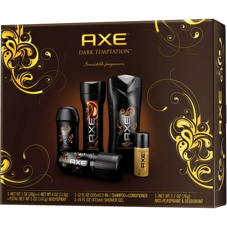 axe dark temptation holiday gift set 5 pc walmart com axe dark temptation holiday gift set 5 pc walmart com