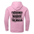 thumbnail image 5 of Men's Pink Hoodie with Inspirational 'Your Story Matters' Print, Comfortable and Stylish Sweatshirt, 5 of 5