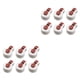 thumbnail image 4 of Yuarrent Clips para edredón, 6 uds., sujetadores para mantas, fijador de hojas, abrazadera para cortina Rojo 2Conjunto, 4 of 6