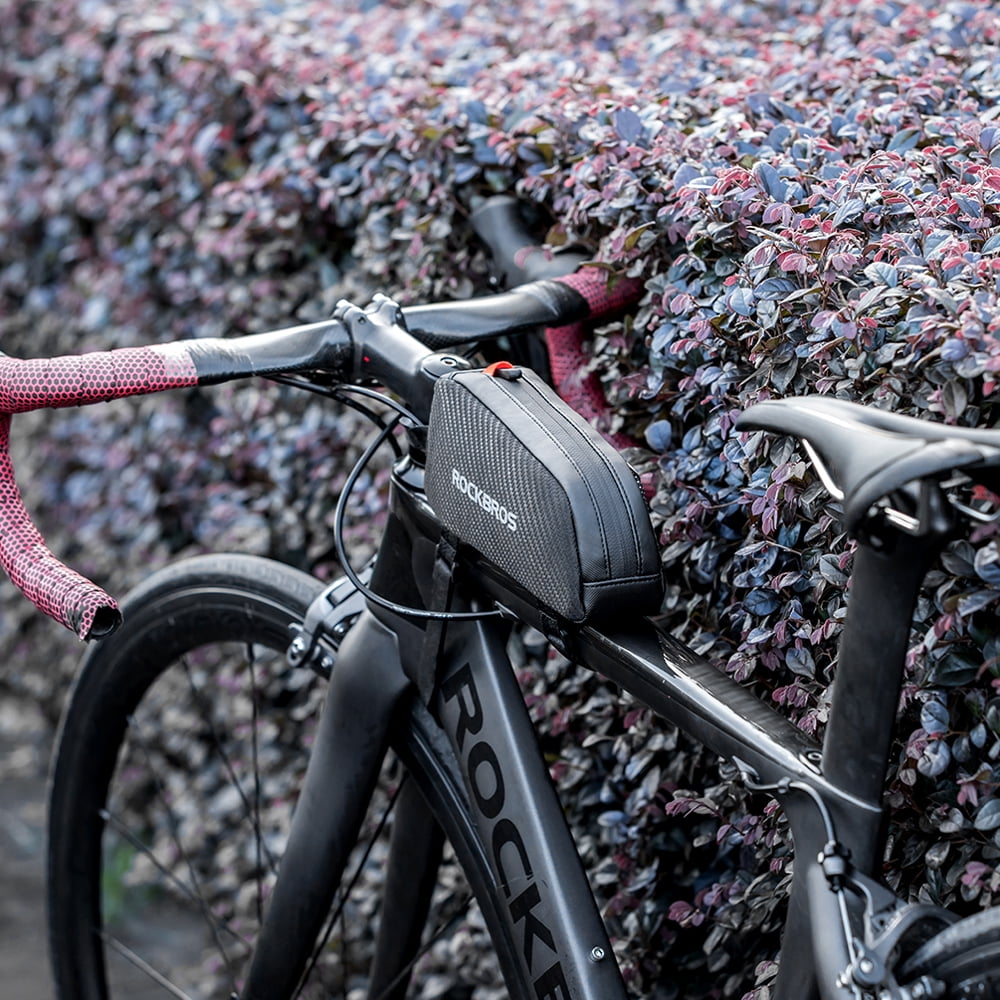 Sac De Cadre De Vélo ROCKBROS - 0,8L, étanche Et Léger - Tube Avant - NEUF
