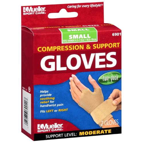 Mueller Compression Wrist GlovesSM
