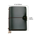 thumbnail image 3 of DAILIHIVE Notebook Leather Life Notebook Travel Diary Notebook,Easy To Carry And Use,Sketching Or Habit Tracking,4.1 x 5.3 in,Hardcover,Pocket Notebook, 3 of 7