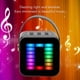 thumbnail image 5 of Mini Karaoke Machine Set RGB Pickup Light Digital Processing Chip Handheld Portable Bluetooth Speaker with Microphone Black, 5 of 5