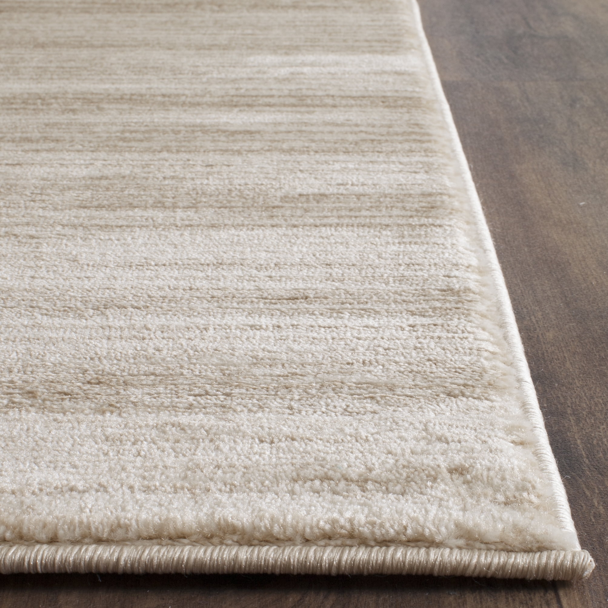 SAFAVIEH Vision Adrasteia Overdyed Solid Runner Rug, Cream, 2'2" x 22' - Modern Design, Creme, Non-Shedding & Easy Cleaning, Ideal for Living Room, Bedroom, Dining Space, Entryway, Hallway, Kitchen