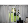 thumbnail image 3 of Blackout Curtain Panel 52 Inch Wide Greyish White, 3 of 5