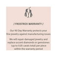 thumbnail image 3 of 14K Yellow Gold 1/20 Cttw Three Stone Accented Bar Dangling Drop Diamond Earrings for Women (H Color, SI2 Clarity), 3 of 4