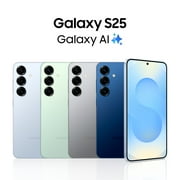 Samsung Galaxy S25 256GB US Version, Unlocked Android Smartphone with 50MP Camera, 8K Video, Long Battery, Mint