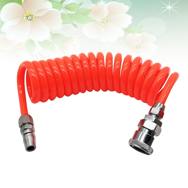 GOOHOCHY 1Pcs Air Compressor Line Orange for Industrial Use Air Hose