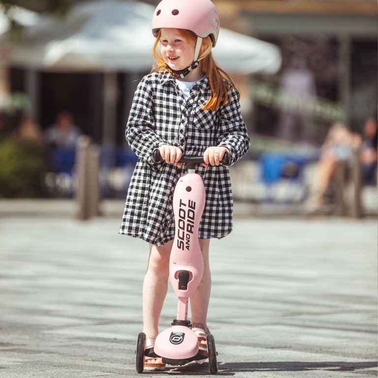 Scoot & Ride 2-in-1 Ride-On & Stand Scooter, Ages 1-5, Highwaykick
