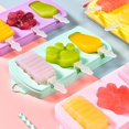 thumbnail image 4 of Homemade Popside Mold, Handmade Ice Pop Molds, Reusable Popsicle Molds Silicone BPA Free, Ice Pop Molds with Popsicle Maker Recipes, 4 of 4