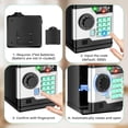 thumbnail image 5 of LWBDD Piggy Bank, Automatic Electronic Piggy Bank for Kids Boys Girls with Password and Fingerprint Unlocking Simulation, Money Bank Kids Safe Toys for 3+ Year Old Boy Girl, 5 of 6