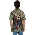 thumbnail image 6 of Veteran Polo Shirt for Men Custom US Army Polo Shirts Military Veterans Pride American Flag Gifts Memorial Day Army Shirts (4XL), 6 of 8