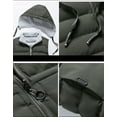 thumbnail image 5 of Men's Autumn and Winter Hooded Thickened Slimming Cotton Clothes Casual Warm Reversible Waistcoat, 5 of 6