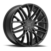 20x8.5 Motiv 437B Black Wheel 5x4.5/5x120 (40mm) (HB 74.1)