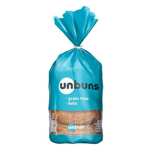 Unbun Gluten Free Keto Bun, 340 Gram 8 per Case
