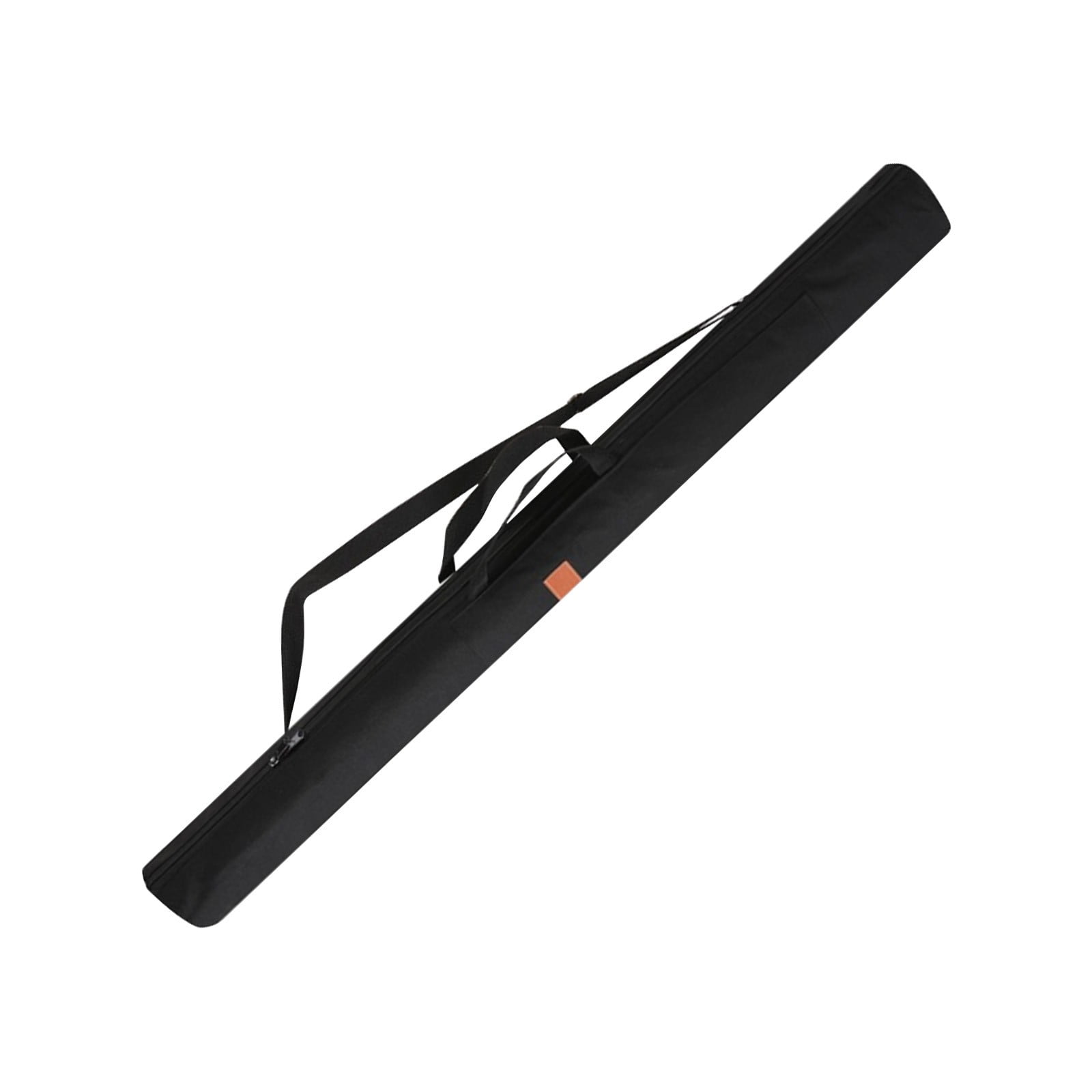 Leodye 1PCS Lightweight Canvas Fishing Rod Bag Large Capacity Shoulder Hand Carry Tackle Gear Storage Bag -47.24*7.08IN