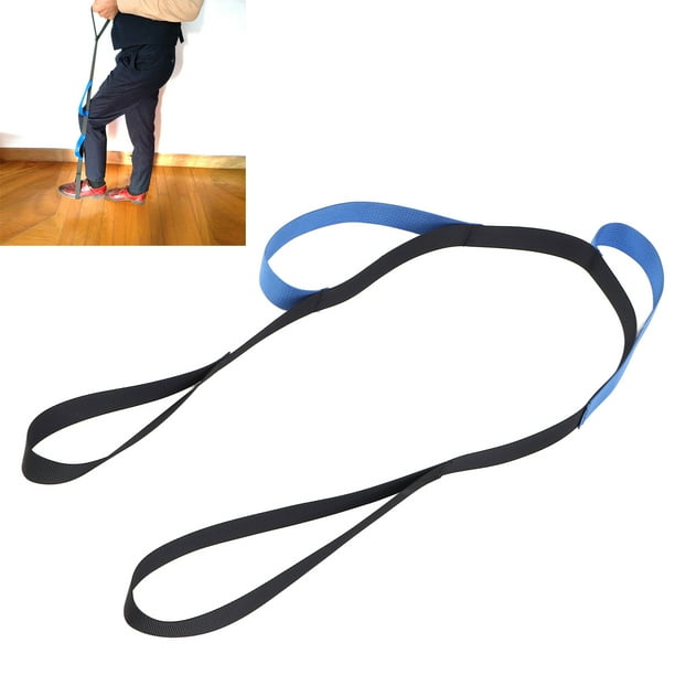 LAFGUR Elderly Leg Lifter Strap,Leg Lifter Strap Elderly Nylon Webbing Foot  Loop Hand Grip Mobility Aid For Walking Practice Blue,Leg Lifter 