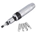 thumbnail image 3 of Juego de destornilladores de impacto de 14 piezas de 1/2" con caja de metal Herramienta manual reversible para reparación, 3 of 5