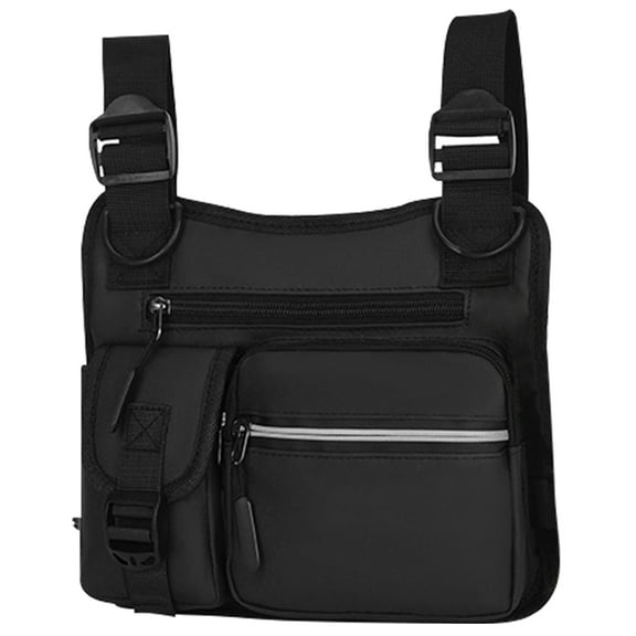 Ogetok Outdoor Chest Bag,Suitable for Both Men and Women， for Running and Cycling, Hiking, Lightweight Vest with Water Bottle Bag