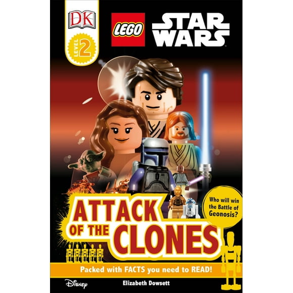 DK Readers Level 2: DK Readers L2: Lego Star Wars: Attack of the Clones (Paperback)