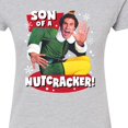thumbnail image 3 of ELF - Christmas Son Of A Nutcracker - Juniors Fitted Graphic T-Shirt, 3 of 5