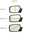 thumbnail image 5 of Burco 4013 Driver Side Flat Replacement Mirror Glass for Nissan Armada, 5 of 6