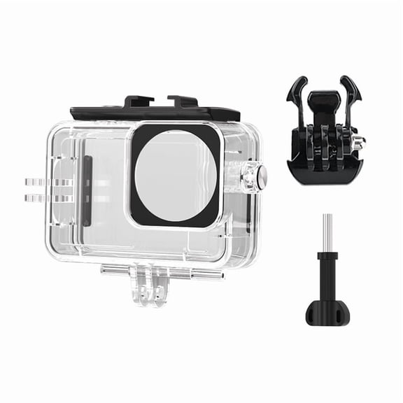 Waterproof Case/Filter for Osmo Action 6, Action Sports Camera Underwater 45m Transparent Cover Housing Shell Organizer Holder