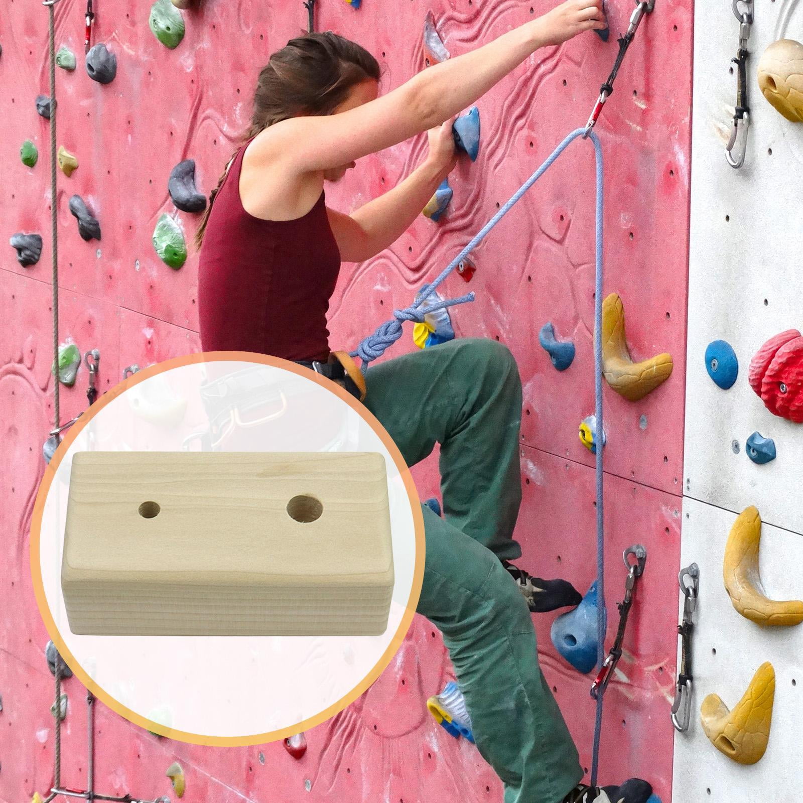 harayaa Rock Climbing Hold Training, Strengthening Grip, Arms, And More, Finger Training 15cmx9cmx8cm