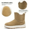thumbnail image 2 of Ablanczoom Snow Boots Womens: Warm Fur No-slip Winter Woman Ankle Booties, 2 of 3