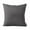Dark Gray, variant on Moocorvic Linen Throw Pillow, Decorative Pillow for Couch, Bed, Living Room, Soft, Christmas Gifts, With Pillow Inserts(18x18inches)