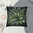 thumbnail image 2 of COMIO Spring Pillow Covers Green Herbs Botanical Wildflower Throw Pillow Covers,Summer Seasonal Decor Pillowcase Rustic Farmhouse Decorative Cushion Case for Sofa Couch Outdoor, 2 of 5