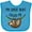Turquoise, variant on Inktastic My Great Aunt Loves Me Cute Sloth and Baby Boys or Girls Baby Bib