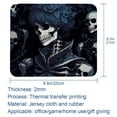 thumbnail image 7 of Skeleton Mouse Pad, Personality Design Rubber Base for Office Decor for Laptop, Computers, 7 of 7