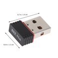 thumbnail image 3 of HLONK Adaptateur Wi-Fi Mini PC 5 Pcs Antenne Wi-Fi USB 150 m Réseau Informatique Sans Fil Récepteurs Wi-Fi USB Portables Adaptateur, 3 of 6