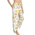 thumbnail image 2 of Xecao Farm Bee Cute Honey Women's Straight Lounge Pajama Pants: The Epitome of Relaxed Sleepwear, 2 of 9