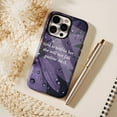 thumbnail image 6 of Faith-Inspired Watercolor Floral Phone Case for Women with Bible Verse, Durable Clear Design, Compatible with iPhone 11/12/13/14/15/16 (Pro Max/Plus), 6 of 9
