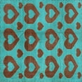 thumbnail image 1 of Ahgly Company Indoor Square Abstract Light Blue Modern Area Rugs, 8' Square, 1 of 4