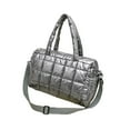 thumbnail image 4 of Bolso de hombro para mujer, elegante bolso cruzado para ir de compras, a la calle, para viajes de negocios Gris, 4 of 8
