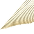 thumbnail image 1 of 1.5mm x 305mm Brass Round Rod, Metal Solid Shaft Rods Lathe Bar 30pcs, 1 of 5