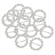thumbnail image 5 of 2 16 Piezas Hebillas de Cinta de de Imitación Deslizadores Favores de Boda Forma Redonda 2 piezas Gloria Hebilla de cinta, 5 of 9