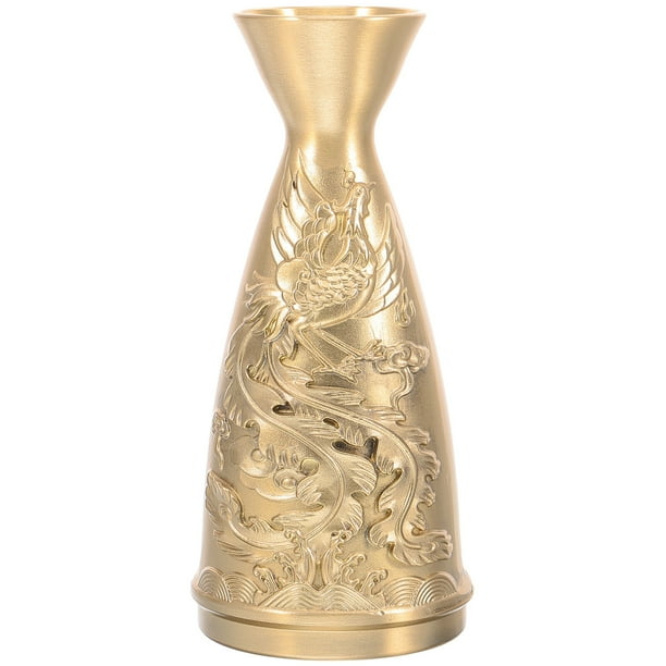 Chinese Zodiac Liquor Pot Retro Wine Dispenser Vase Multipurpose Brass