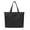 Black, variant on Water Resistant Nylon Tote Bag for Women, Travel Shoulder Bag Handbag With Zipper