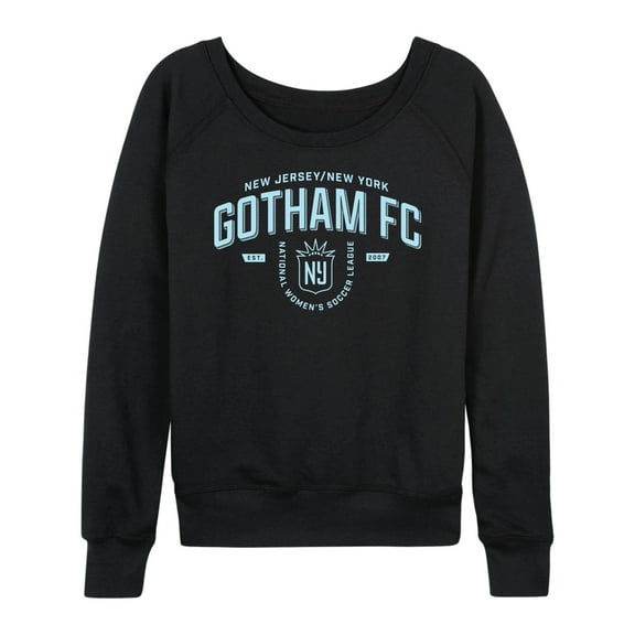 NWSL - NJ NY Gotham FC Indsutrial - Women's French Terry Long Sleeve T-shirt