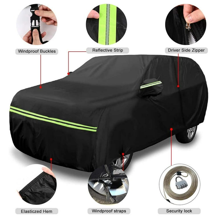 TEST VIDEO: Will my new car cover surive the SNOW? Leader Accessories 5  layer weatherproof car cover 