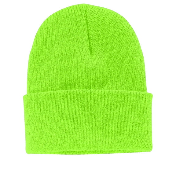 Port & Company - Knit Cap. Cp90 , CP90 , Neon Green , One Size